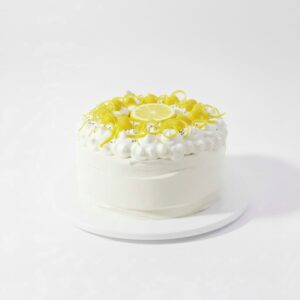 Torta de limón y kiwi